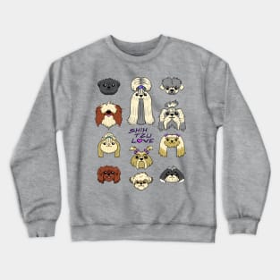 Shih Tzu Love Crewneck Sweatshirt